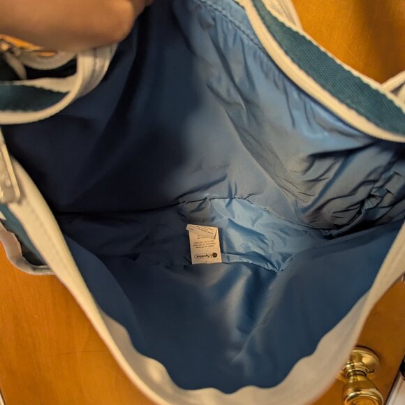 LeSportsac:  Deluxe Everyday Bag in Teal - Picture 5 of 5